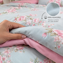 [LEVE 2 PAGUE 1] Roupa de Cama Poliana em Algodão e Poliéster +Brindes: 2 Capas de Travesseiro