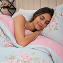 [LEVE 2 PAGUE 1] Roupa de Cama Poliana em Algodão e Poliéster +Brindes: 2 Capas de Travesseiro