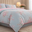 [LEVE 2 PAGUE 1] Roupa de Cama Poliana em Algodão e Poliéster +Brindes: 2 Capas de Travesseiro